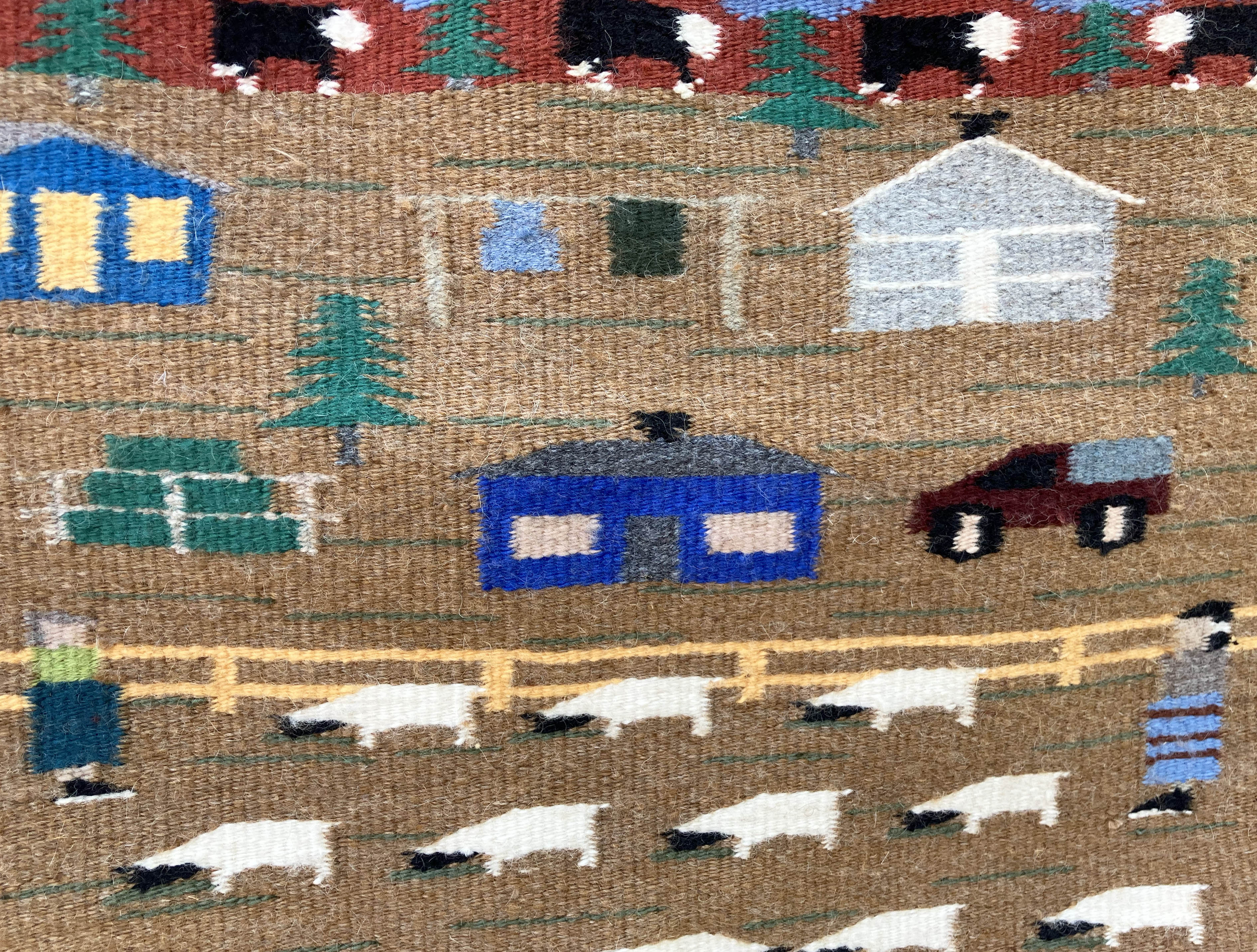 Ellen Smith | Navajo Wide Ruins Navajo Weaving | Penfield Gallery of Indian Arts | Albuquerque, New Mexico